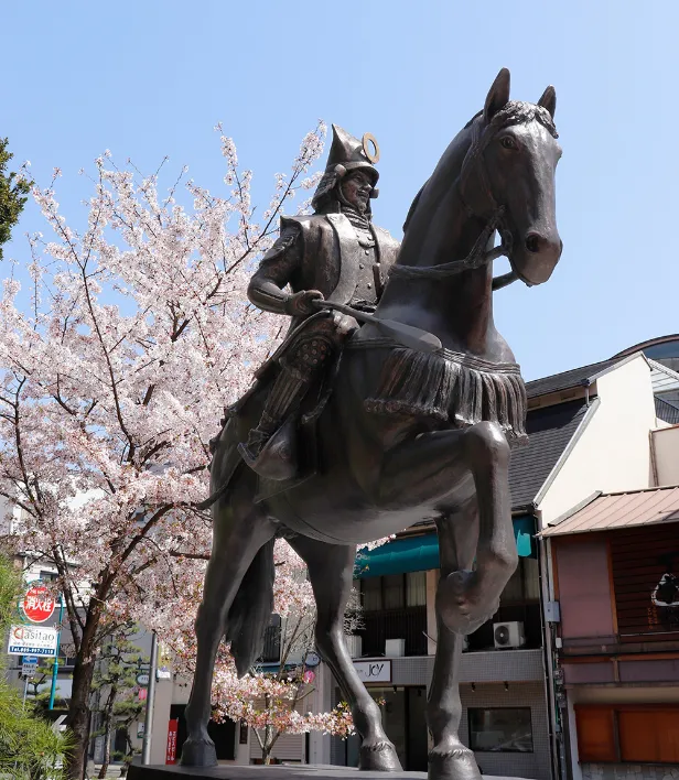 加藤嘉明肖像画 所蔵先:藤栄神社、甲賀市水口歴史民俗資料館提供