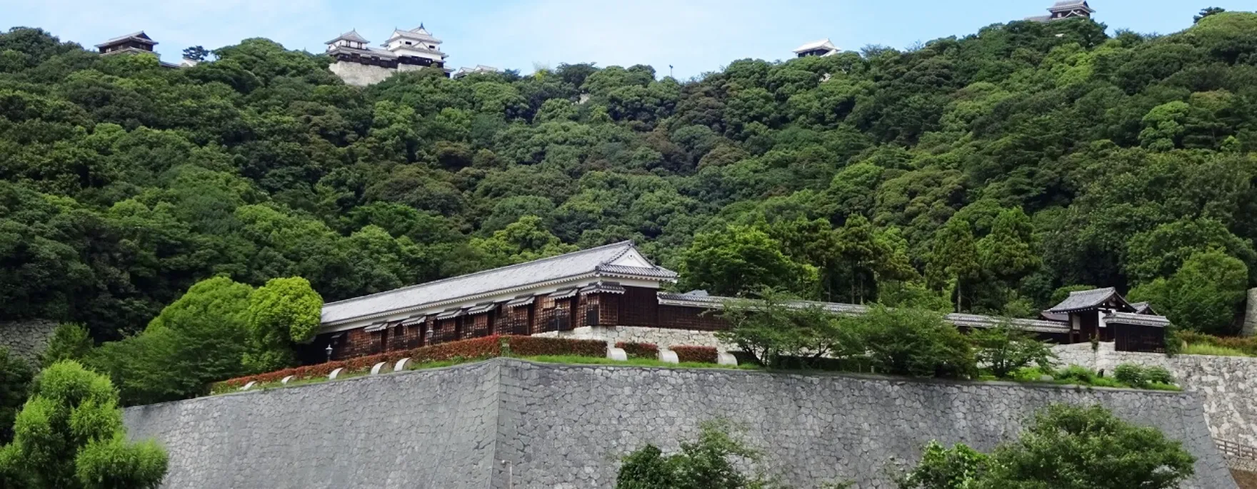 城山公園堀之内地区から見た写真